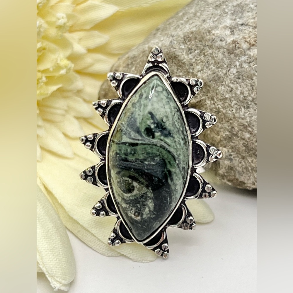 STAR GALAXY GEMSTONE RING